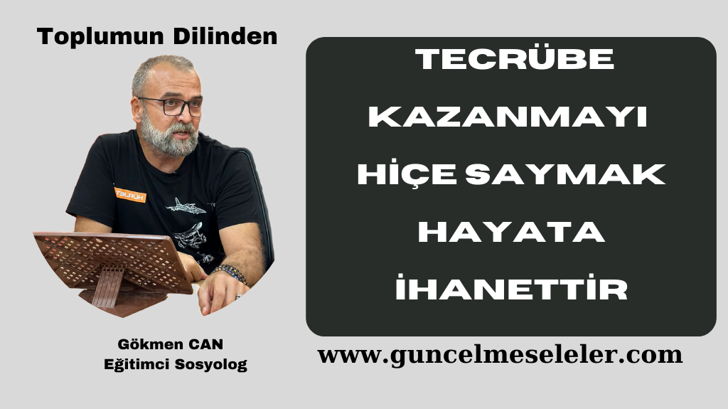 Emek kıymetlidir. Hayatta ustalaşmak çok değerlidir. Hayata tutunabilmek ve gelişmek müthiş bir servettir. Dokunduğun yerleri güzelleştirmek, benzerine zor rastlanan hasletlerdendir. Bunu da ancak birkaç şeyin bir araya gelmesiyle oluşturabiliriz.