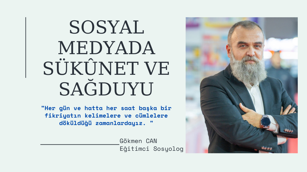 Nihayetinde dostlar, sosyal medya, insanların bilgi paylaşımında bulunduğu, düşüncelerini dile getirdiği bir alan olarak çok güçlü bir etki çekim alanı potansiyeline sahiptir. Bu etkiyi pozitif yönde kullanmak, sorumluluğunu bilen insanlar için daha kolaydır. İnternet dünyasında daha huzurlu ve anlayışlı bir ortam için infial meydana getirecek değil, sükunete katkıda bulunacak davranışları tercih etmeliyiz. Unutmayalım ki, toplumsal huzur, bireysel davranışlarımızla şekillenir. “Bir kişiyim” deyip de geçmemeli, bir kişiyi küçük görmemeliyiz. Bir varsa imkân da vardır bunu unutmayalım, gözden kaçırmayalım.