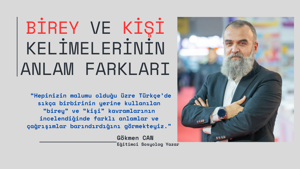 Demem o ki; her iki kelimeyi birbiri yerine kullanan kimseler de aslında “içerik” olarak ayrılık ve aykırılık görmeyip anlamasalar bile “bireyselliğin” psikolojik ve sosyal yozlaşma ağırlıklı olması hasebiyle kullanmasak iyi olur.