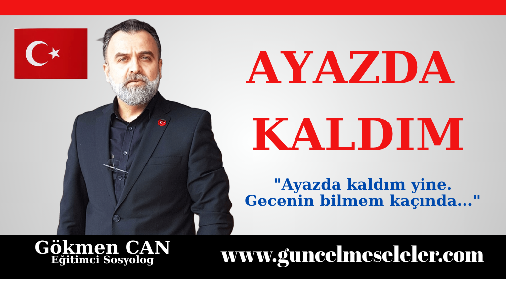 Ayazda kaldım yine. Gecenin bilmem kaçında, Ruhum üşüdü yine. Saatten habersiz olduğuma bakma sen. Yine zaman “sensizliği” gösteriyor. Acıların eşiğini geçtim diye düşünürken, Sensizliğin dokunuşuyla sanki yine ayazda kaldım.